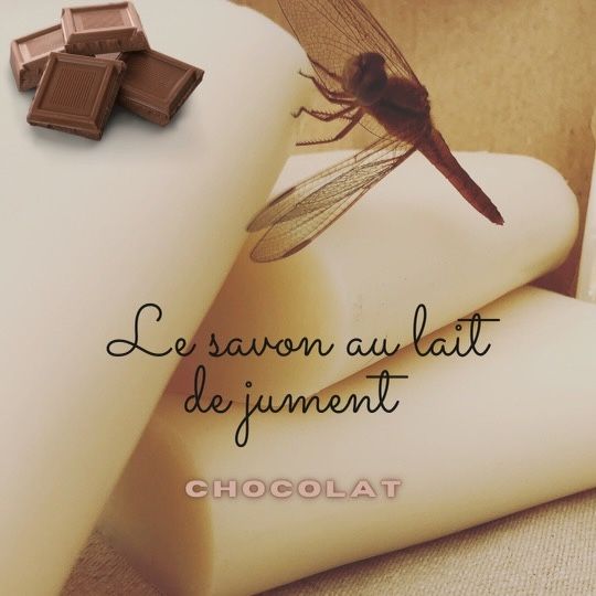 savon lait de jument chocolat