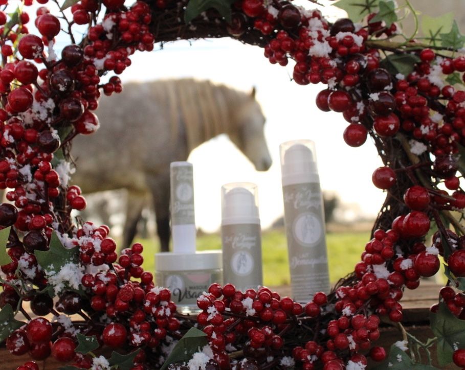 Jument en Camargue, symbole du lait de jument utilisé pour le soin des peaux sensibles