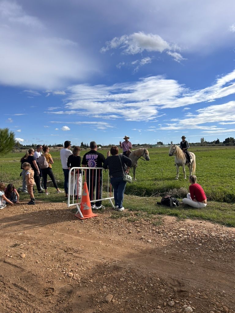Enfants et parents explorant la Camargue, activité ludique et éducative alternative au parc d attraction sud de la France